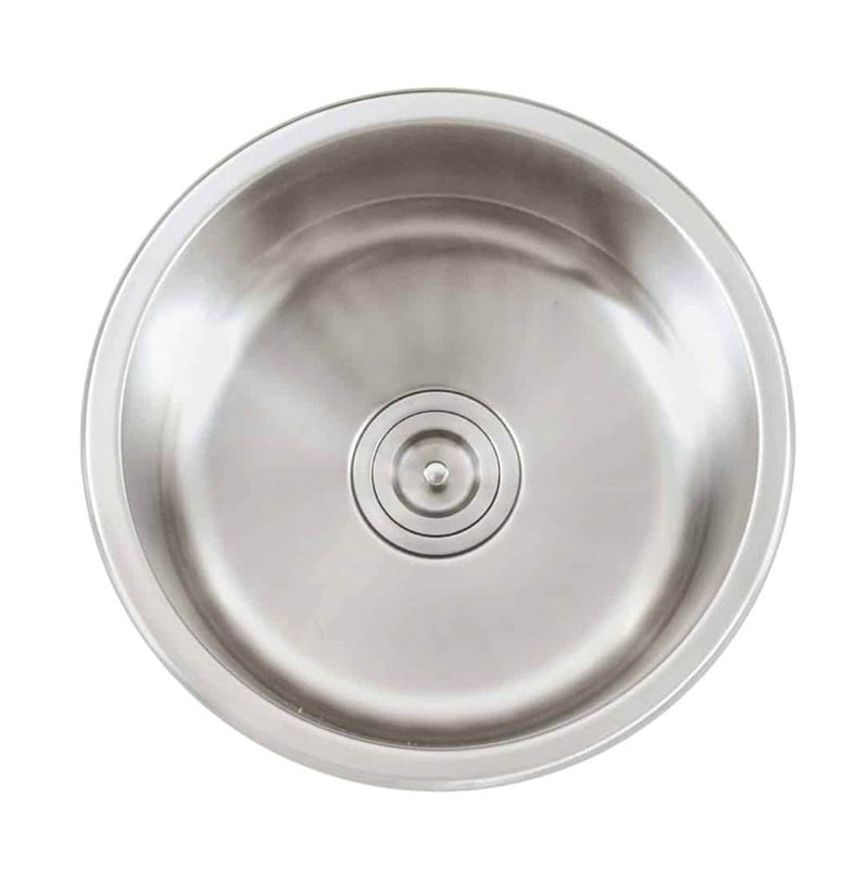 Lenova SS-SPL-S5 Undermount Single Bowl Dia: 18 - Brushed Satin