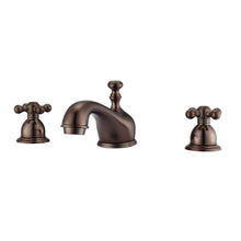 Load image into Gallery viewer, Barclay LFW100-MC Marsala 8&quot; Centerset Lavatory Faucet With Hose Metal Cross Handles