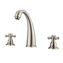 Load image into Gallery viewer, Barclay LFW106-BC Maddox 8&quot; Centerset Lavatory Faucet With Hose Button Cross Handles