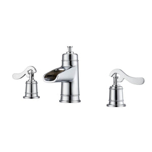 Barclay LFW112-ML Batson Widespread Lavatory Faucet With Hose Lever Handles