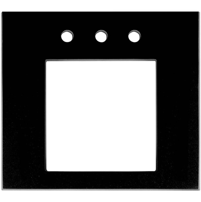 Linkasink VT24B-03 24 Vanity Top, Black, 14 X 14 Cutout With 3 Faucet Holes, Includes 4 Blacksplash, 24 X 22 X 1.5 - Black