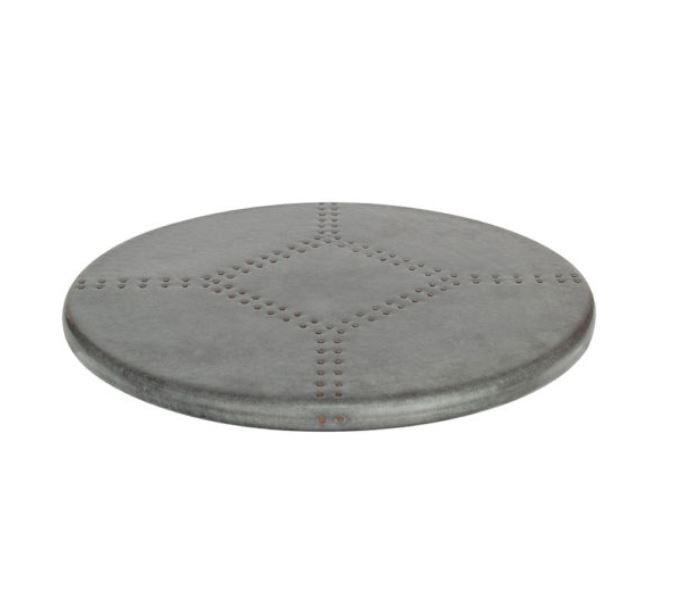 Premier Copper Products LS18Z 18" Zinc Lazy Susan