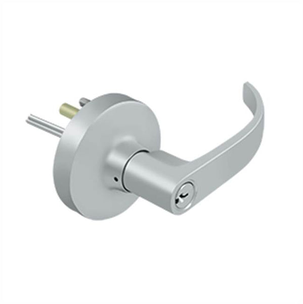 Deltana LTED60LST-26D Lever Trim For Exit Device 60 Storeroom Function - Brushed Chrome