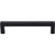 Top Knobs M1159 Square Bar Pull 5 1/16" - Flat Black