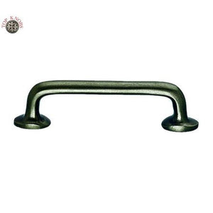 Top Knobs M1385 Aspen Rounded Pull 4" - Silicon Bronze Light
