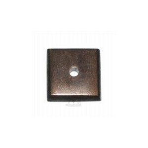 Top Knobs M1447 Aspen Square Backplate 7/8" - Medium Bronze