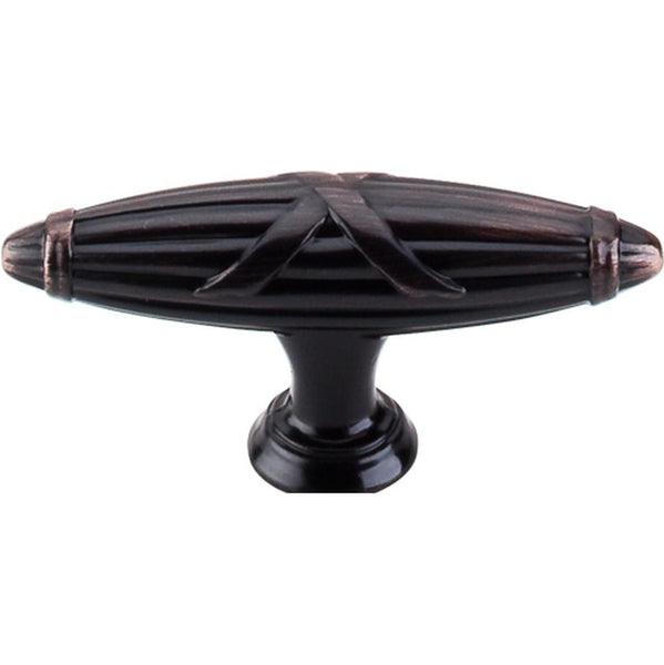 Top Knobs M1646 Ribbon &amp; Reed T-Pull 2 3/4" - Tuscan Bronze