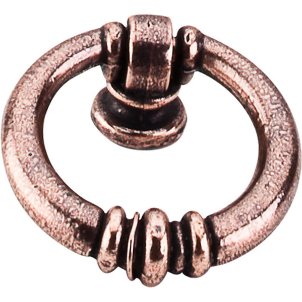 Top Knobs M220 Newton Ring Pull 1 1/2" - Old English Copper