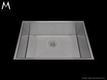 Load image into Gallery viewer, Mila MARFS-655SB Arc Single Bowl Flush Mount Sink