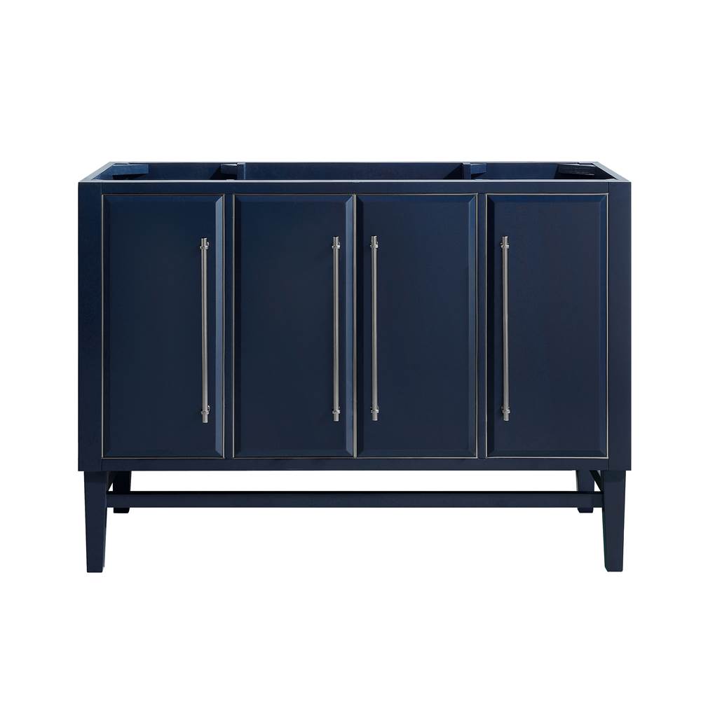 Avanity MASON-V48-NBS Mason 48 in. Vanity Only in Navy Blue with Silver Trim