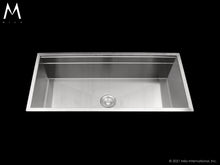 Load image into Gallery viewer, Mila MFWS-637SB Workstation Single Bowl Flush Mount Sink