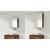 Wet Style M2830ME-5-LED Furniture M - Mirrored Cabinet 28 X 30 Height - Led Option - Oak White