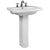 Barclay B/3-264WH Mistral 510 Basin 4" Centerset  - White