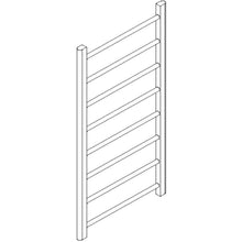 Load image into Gallery viewer, Artos MR12060W Ryton Towel Warmer 47&quot; x 24&quot; Hardwired