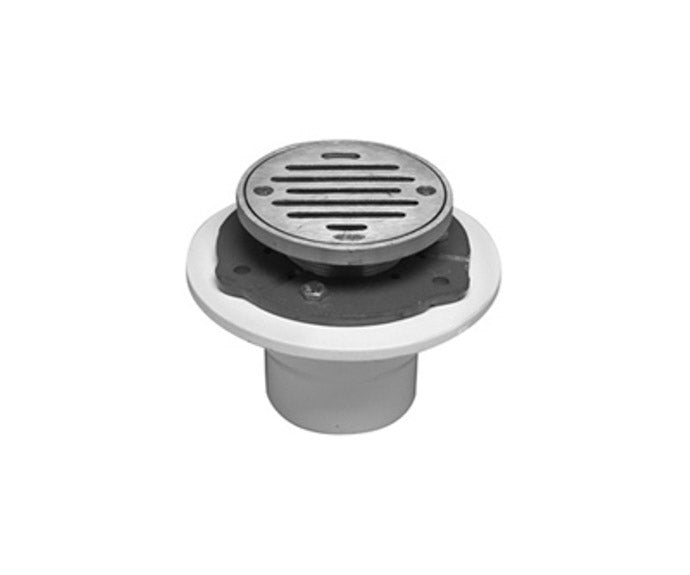 Mountain Plumbing MT507A 4 Round Complete Shower Drain ABS – Plumbing  Overstock