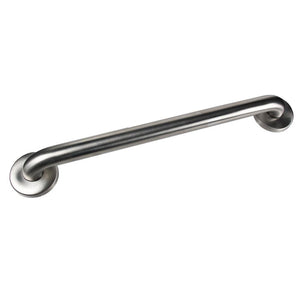 Mountain Plumbing MT94MDGRS-32/SS Decorative Stainless Steel Grab Bar w/ Round Escutcheon Stainless Steel