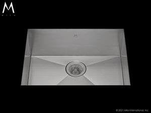 Mila MUS-502SB Flatiron Single Bowl Sink