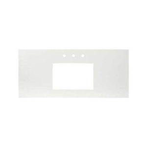 Native Trails NSV36-AR 36" Native Stone Vanity Top in Ash- Rectangle with 8" Widespread Cutout