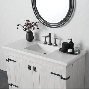 Native Trails NSVNT48-P 48" Palomar Vanity Top with Integral Bathroom Sink in Pearl