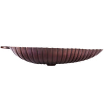 Load image into Gallery viewer, Thompson Traders OLBC-HW Legacy Bath Otono II Leaf Shaped Vessel Sink with black copper finish Black Copper
