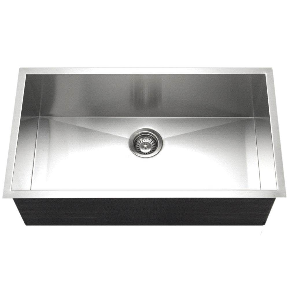 Hamat PADA-3218SU-5.5-1 ADA Zero Radius Undermount Stainless Steel Sink