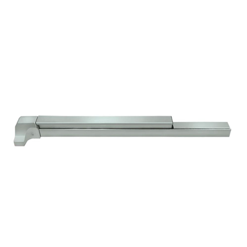 Deltana PDR36UL-AL Panic Device Rim 36 UL, 3-hour Fire-rated, Stainless Steel - Aluminum