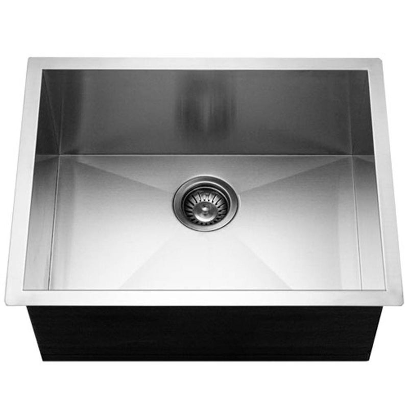 Hamat PRI-2318S Undermount Stainless Steel Single Bowl Kitchen Sink