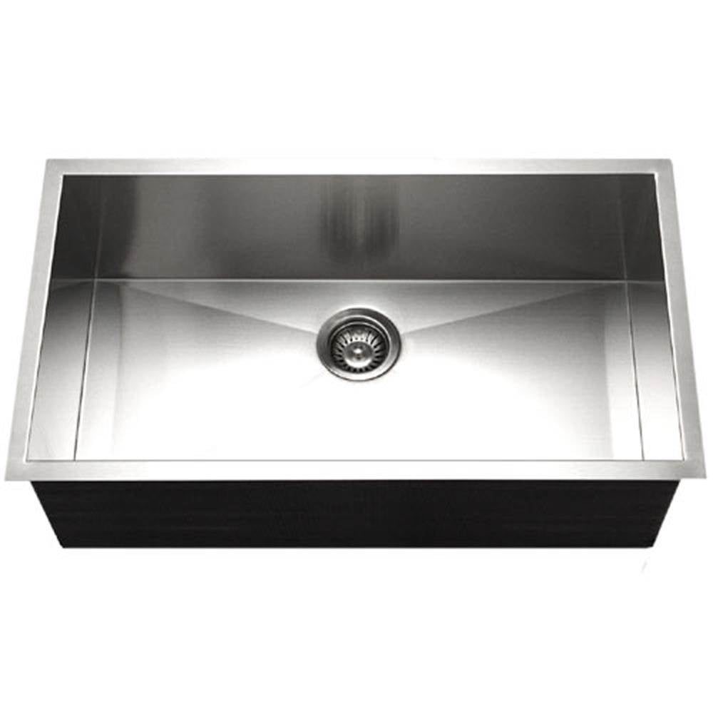 Hamat PRI-3218S Undermount Large Single Bowl Kitchen Sink