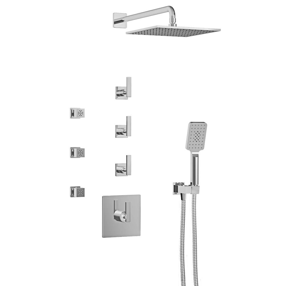 BARiL TRO-3851-28-NN-175 Trim Only For Thermostatic Shower Kit - Chrome