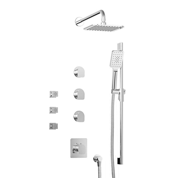 BARiL TRO-3950-04-YY-175 Trim Only For Thermostatic Shower Kit - Chrome