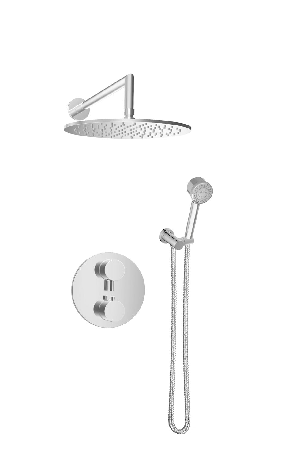 BARiL PRO-4290-66 Complete Thermostatic Pressure Balanced Shower Kit