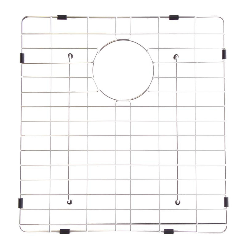 Barclay PSSSB2088-WIRE Telly SS Wire Grid Single Bowl 16-5/8 x 17-5/8 D - Stainless Steel