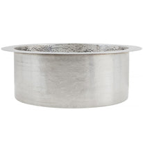 Load image into Gallery viewer, Thompson Traders PU-1708HSS Naploi Hammered Stainless Round Handcrafted Hammered Stainless Bar Sink Stainless Steel