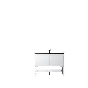 James Martin 801-V47.3GW Milan 47.3" Single Vanity Cabinet