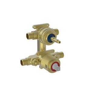 BARiL RVA-9181-00-B Pressure Balanced Rough With 2-Way Diverter 1/2" Male Npt Or Welded Copper Connections