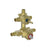 BARiL RVA-9191-00-B Pressure Balanced Rough With 3-Way Diverter 1/2" Male Npt Or Welded Copper Connections