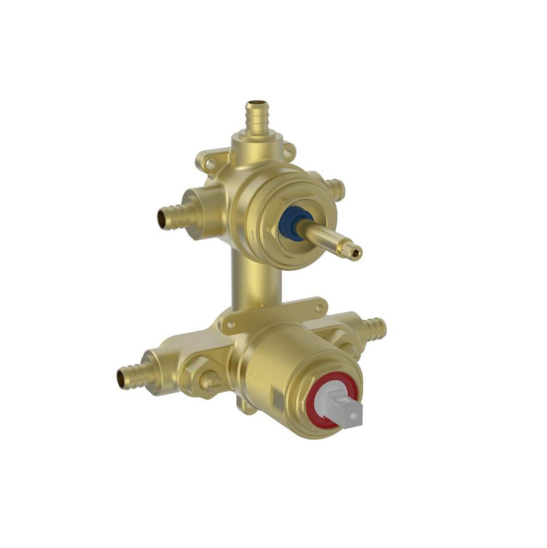 BARiL RVA-9191-P0-B Pressure Balanced Rough With 3-Way Diverter Pex Connections