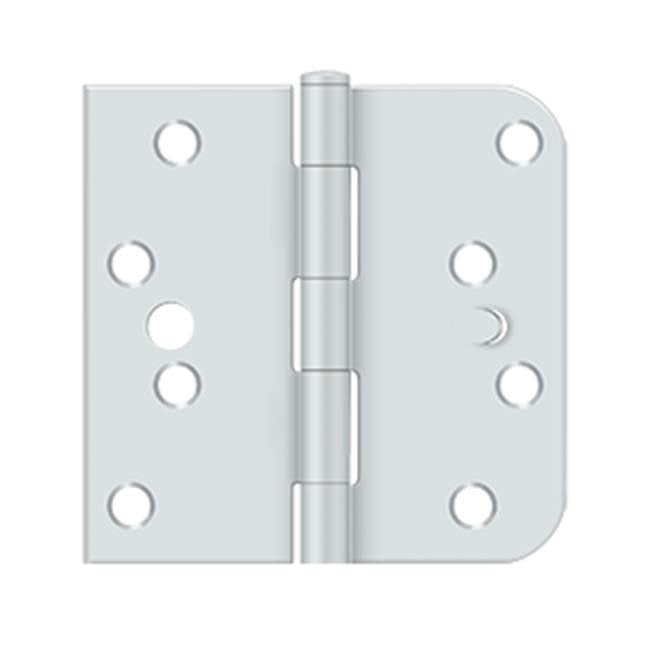 Deltana S44058TTUSPW-RH 4 x 4 x 5/8 x SQ Hinge Right Hand - Prime Coat White
