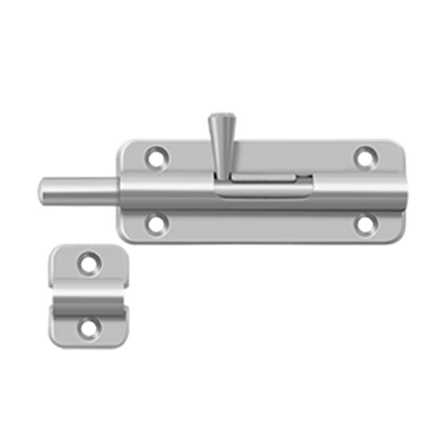 Deltana SB35U32D Spring Bolt 3-1/2 - Brushed Stainless