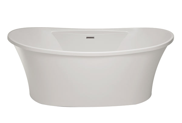 Hydro Systems Studio Collection SBRE6636ATA Breanne 66" x 36" x 25" Acrylic Tub w/Thermal Air System