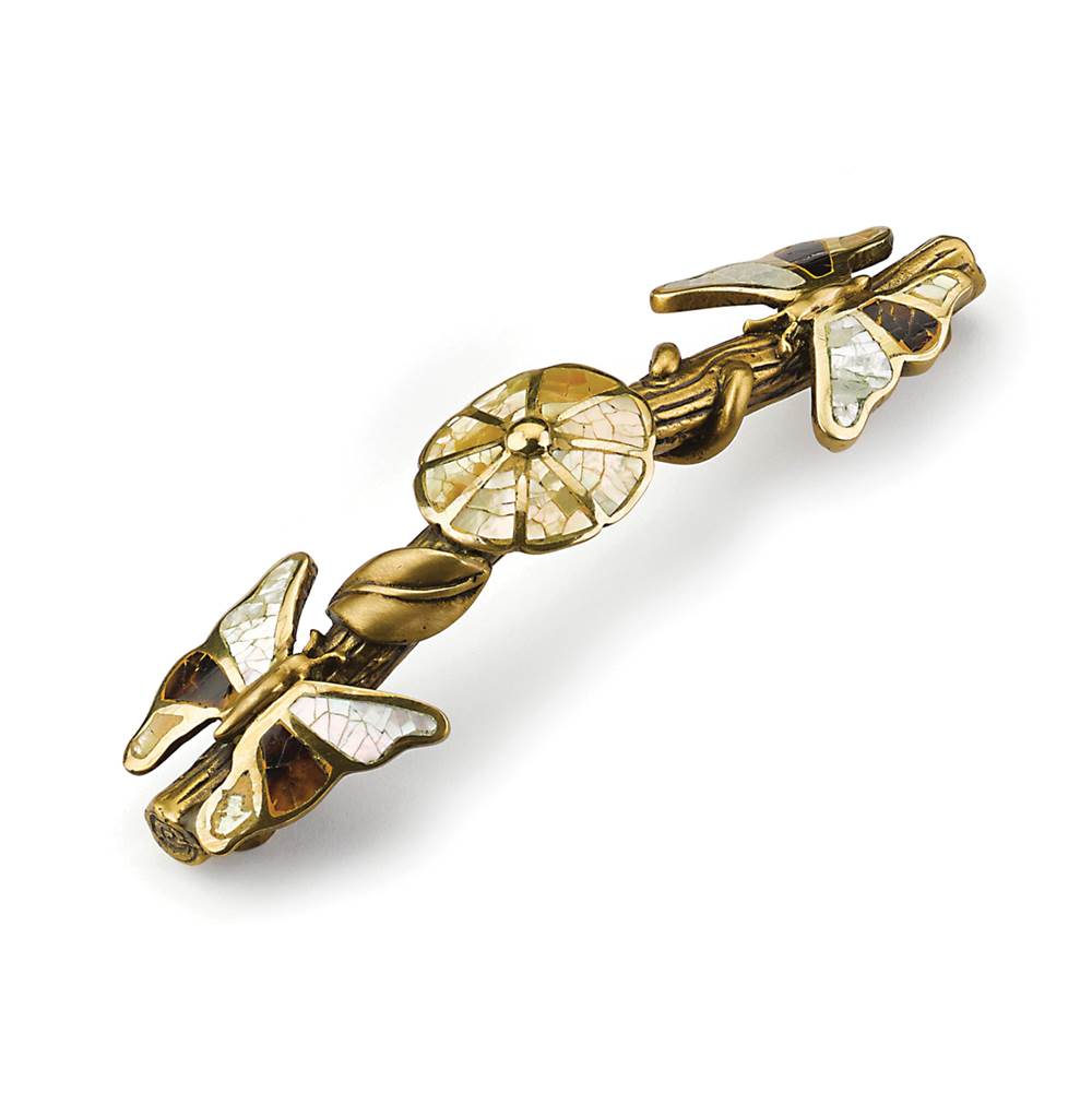 Schaub 954P-AB Heirloom Treasures Pull 5" Center to Center - Antique Brass