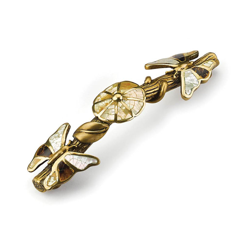 Schaub 954P-AB Heirloom Treasures Pull 5" Center to Center - Antique Brass