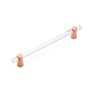 Schaub CS402 Lumiere Concealed Surface Appliance Pull NON-Adjustable Acrylic 12" Center to Center