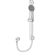Load image into Gallery viewer, Isenberg SHS.1010 Hand Shower Set with Slide Bar and Elbow