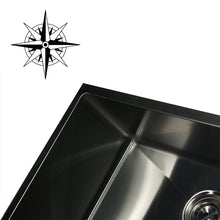 Load image into Gallery viewer, Nantucket SR2318-16 - 23 Inch Rectangle Single Bowl Undermount Stainless Steel