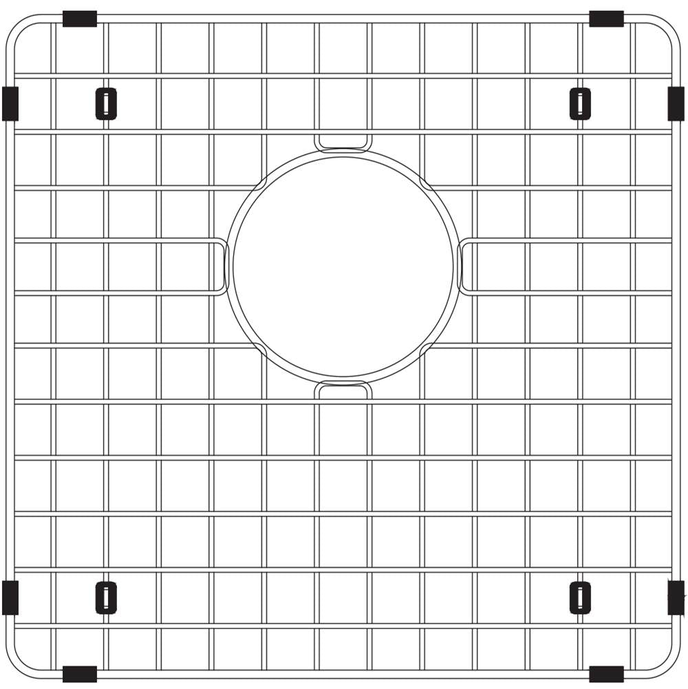Hamat SWG-1717 - 15 1/4 x 15 Wire Grate/Bottom Grid