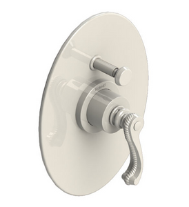 Rubinet T2YETL Pressure Balance Shower Valve With Stop Two Way Diverter Trim Only