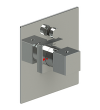 Load image into Gallery viewer, Rubinet T2YRSQ Pressure Balance Shower Valve With Stop Two Way Diverter