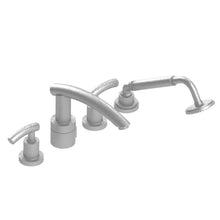Load image into Gallery viewer, Rubinet T5HHOL Four Piece Roman Tub Filler With Hand Held Shower, Trim Only