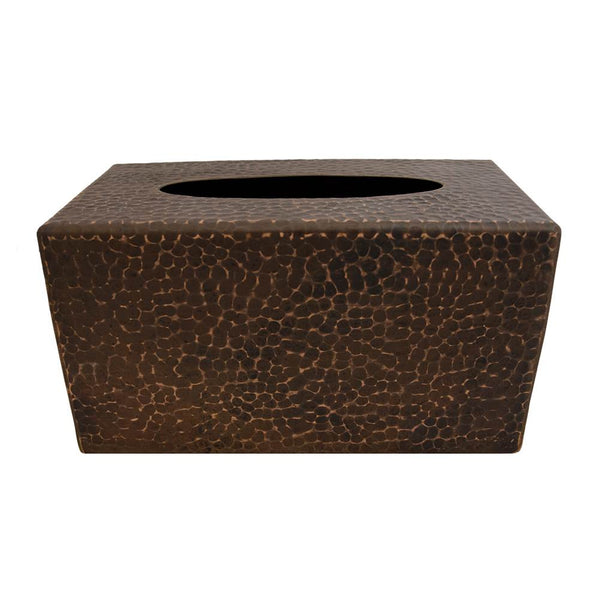 Premier Copper Products TBCLDB Large Hammered Copper Tissue Box Cover